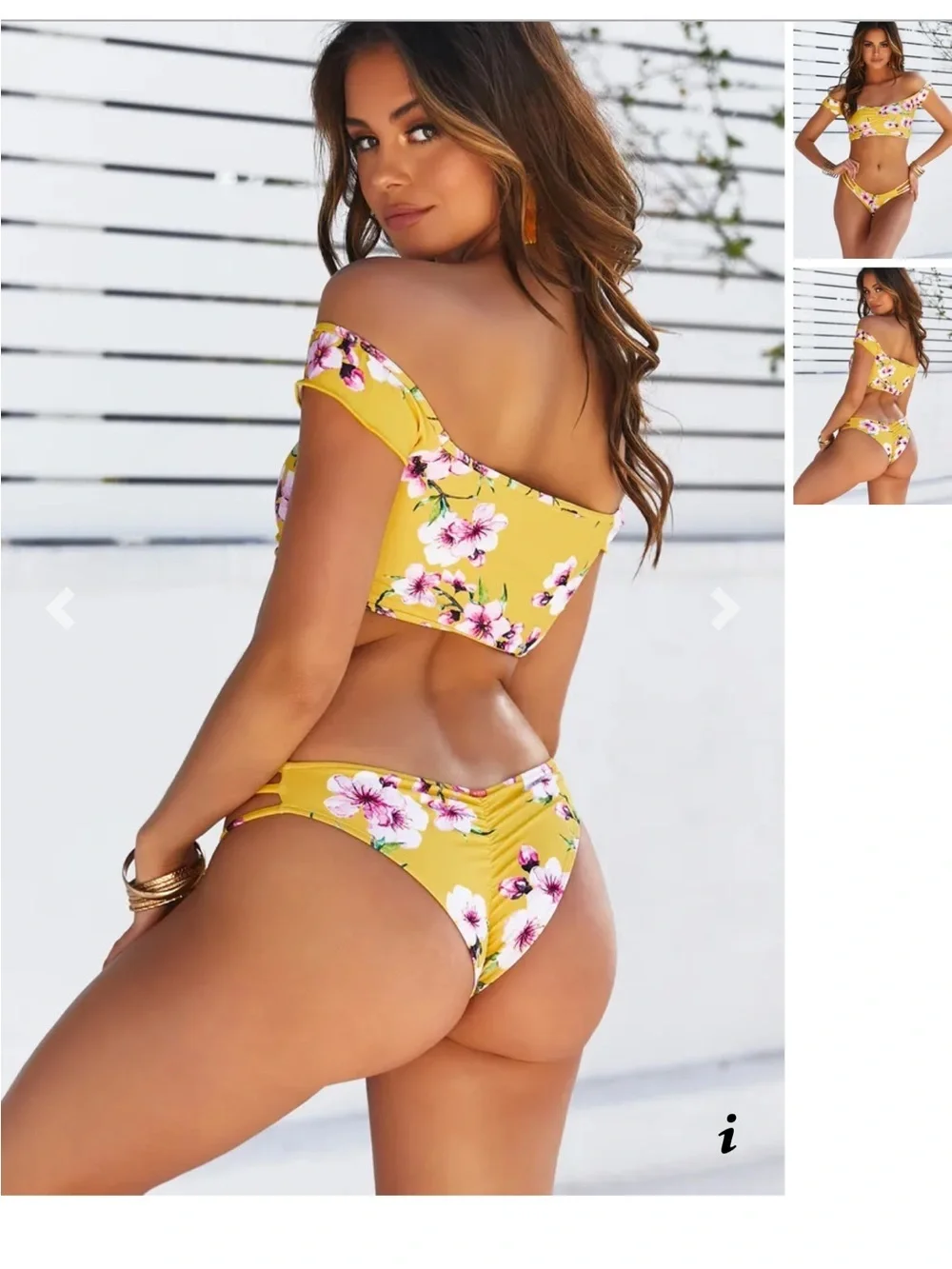Doll Swimwear vibrant yellow